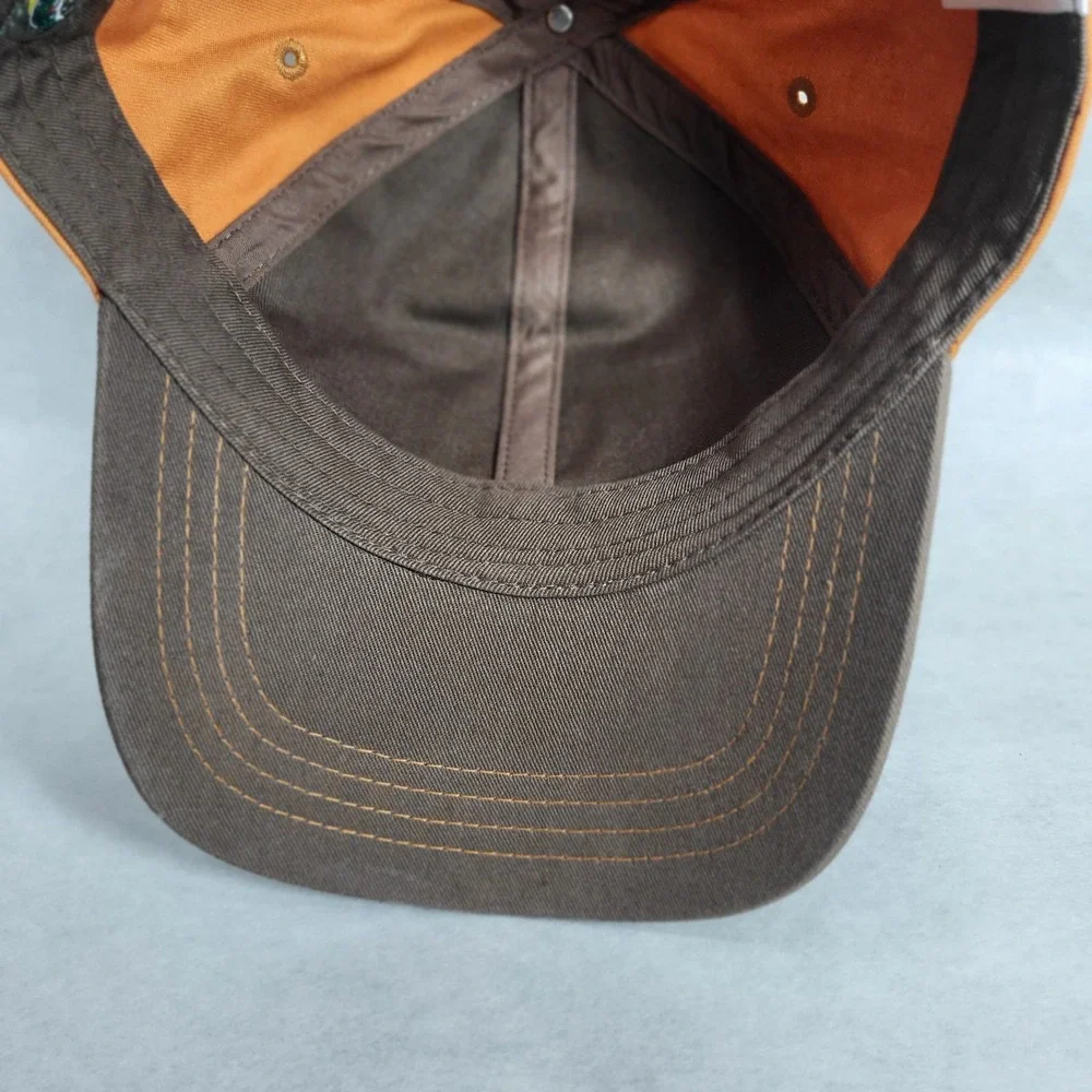 Bass Pro Shops Hunting All Star Brown/Orange Adult Strap Back Ball Hat Cap